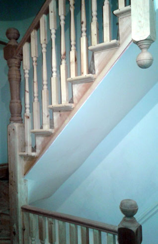 Bespoke staircase joinery